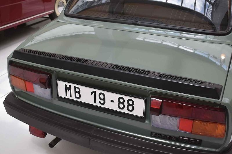Škoda 125 L v mladoboleslavském muzeu firmy