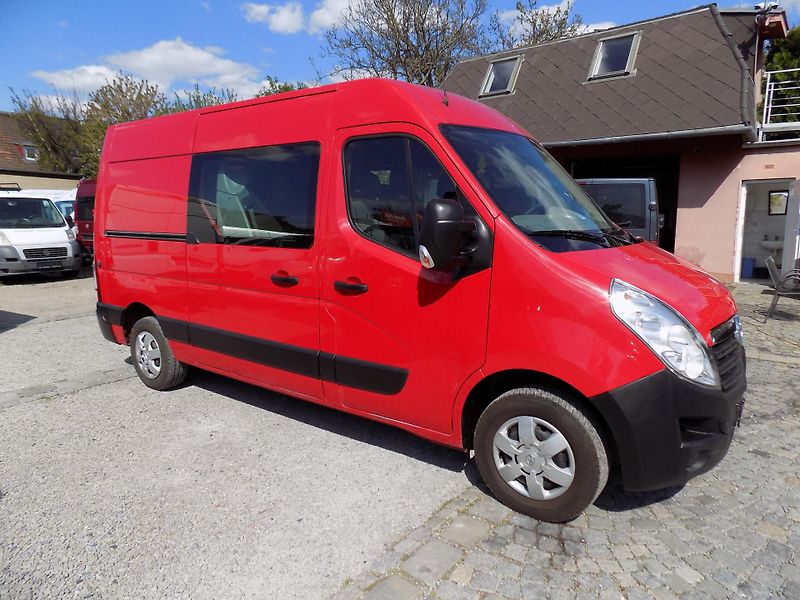 Opel Movano 2,3 CDTI 120 KW L2H2 DC, 7 SED - fotka 7 z 39
