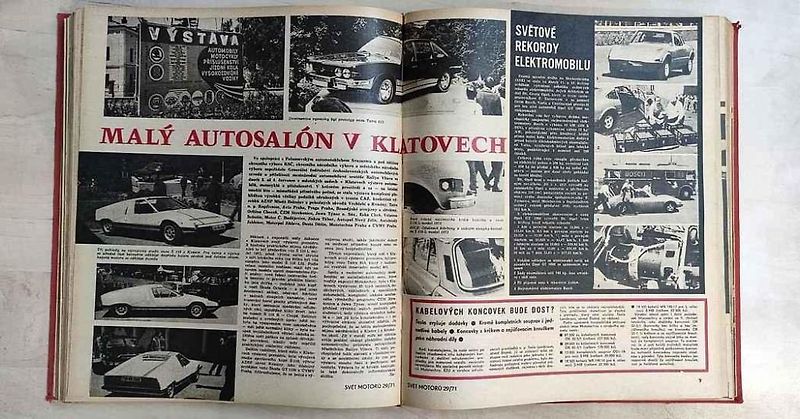 Světová premiéra Tatry 613 v Klatovech před 50 lety