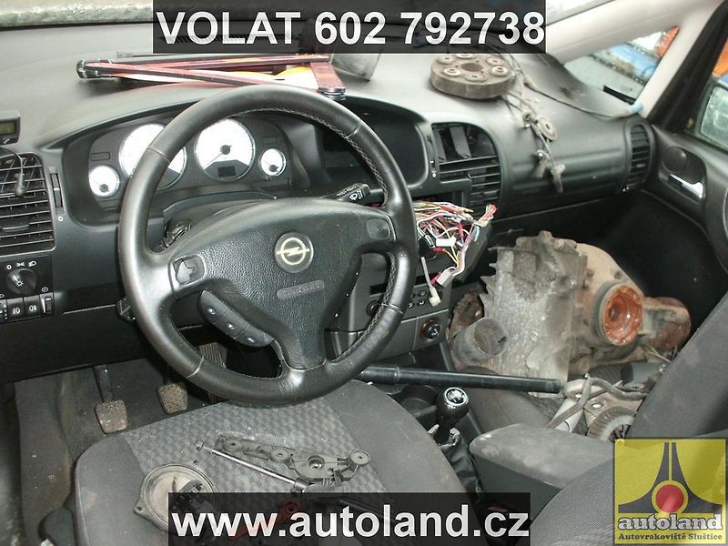 Opel Zafira (2001) VOLAT 602 792738 - fotka 7 z 10