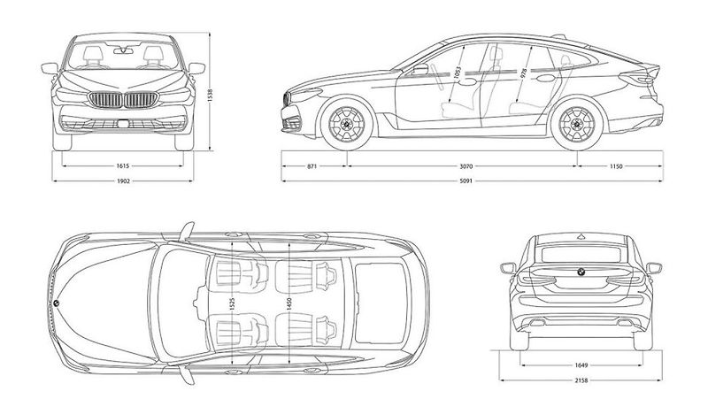 BMW Řada 6 640d xDrive Gran Turismo - fotka 8 z 8