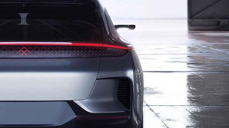 Faraday Future FF91 na Pikes Peak.