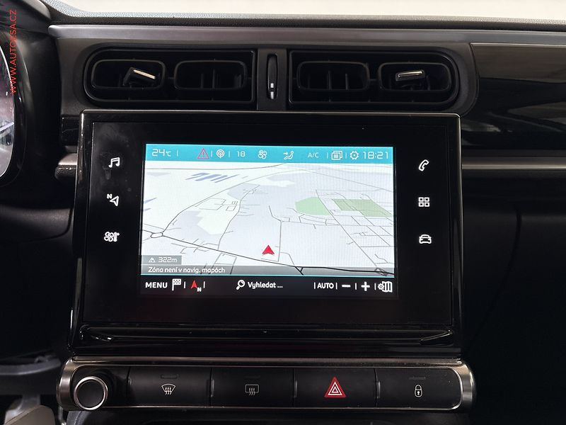 Citroën C3 (2018) 1.2PT, Navi, park.čidla - fotka 11 z 16