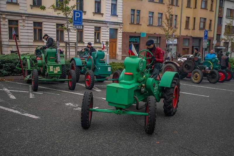 Ze Svatováclavské jízdy 2022 v Mladé Boleslavi