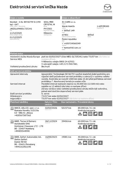 Mazda 6 SKYACTIV-G 194 Sports-Line - fotka 41 z 45