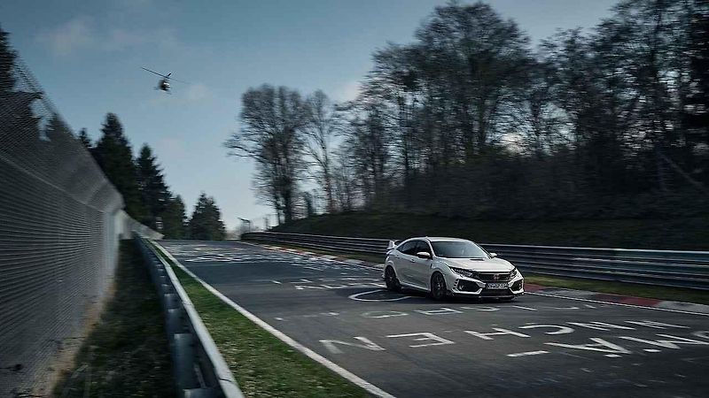Honda Civic Type R.