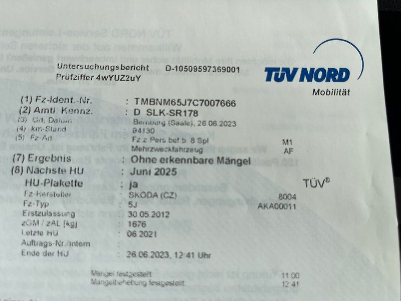 Škoda Roomster (2012) 1.2 TSi - fotka 14 z 24