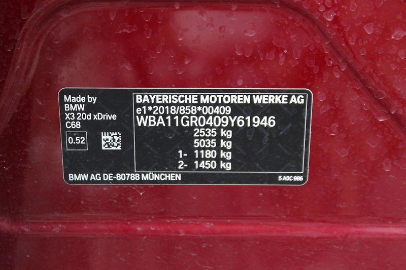 BMW X3 20d xDrive - fotka 26 z 26