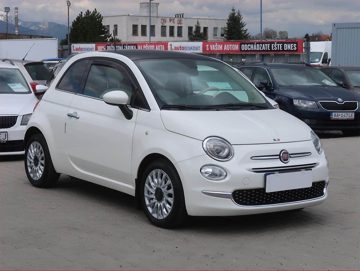 Fiat 500 1.2, Serv.kniha, Park. senzory