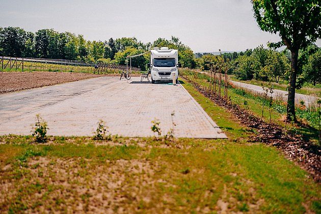 Stellplatz Velehradské vinice, zdroj: se svolením Velehradské vinice