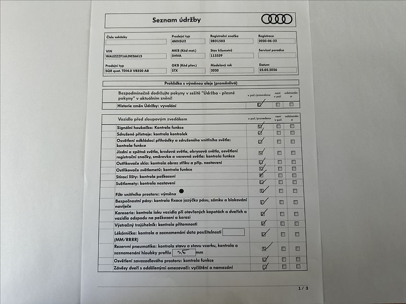 Audi SQ8 4,0 TDi QUATTRO KAMERA 1MAJ ČR - fotka 47 z 48
