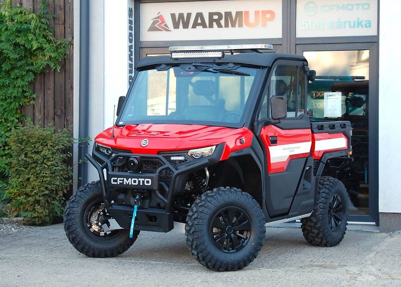 CFMOTO (2026) U10 Pro Highland HASIČSKÁ čtyř - fotka 13 z 25
