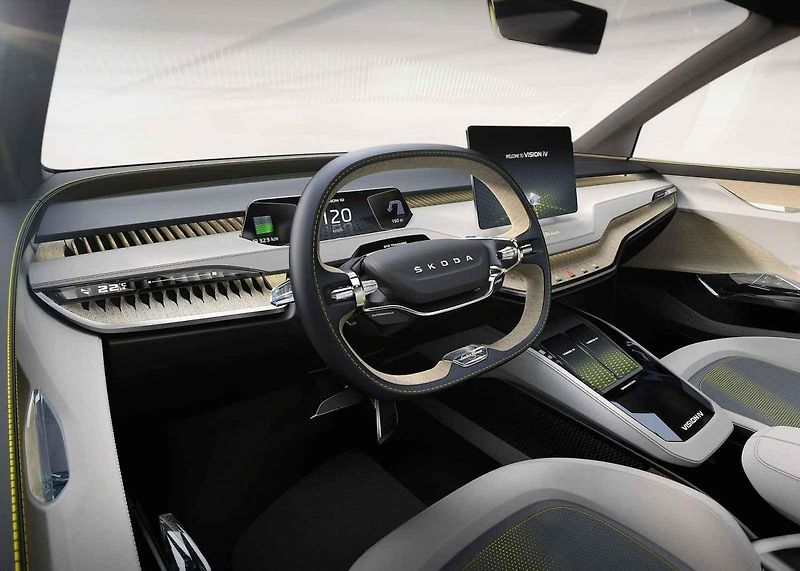 Škoda začíná s odtajňováním velkého rodinného elektromobilu