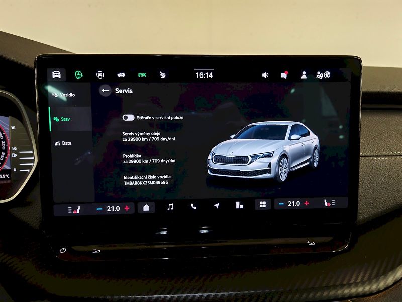 Škoda Octavia (2025) 1.5 TSI 110 kW DSG Sportline - fotka 17 z 33