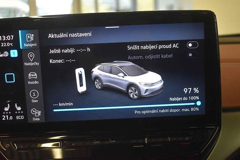 První exemplář elektromobilu Volkswagen ID.4, který zavítal do Česka