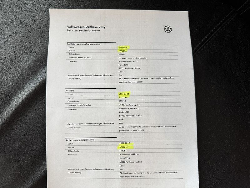 Volkswagen Transporter (2017) 2.0TDi Klima Servis VW - fotka 27 z 46