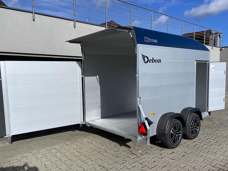 Debon (2026) C500 ALU bočnice, modrý - fotka 9 z 24