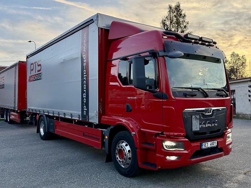MAN TGM 18.320 plachta hydraulic čelo - fotka 10 z 22