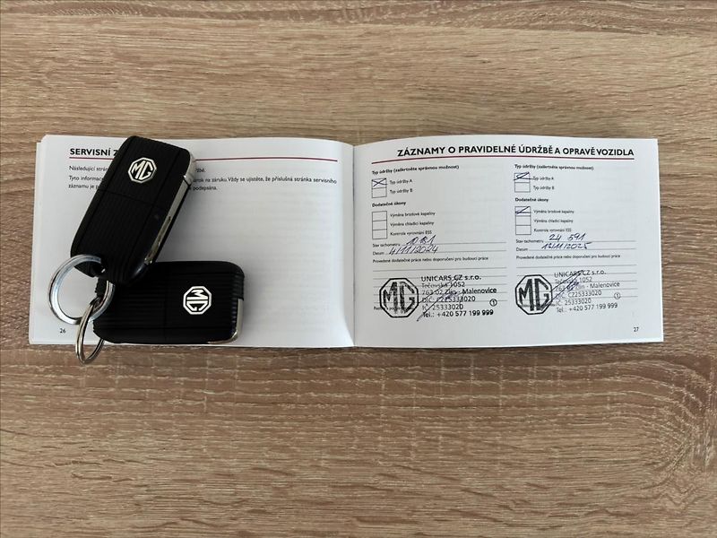 MG ZS 1,5 VTi  Essential Manuál - fotka 23 z 23