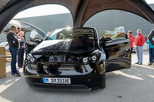 Vozidlo Sion na solární pohon od společnosti Sono Motors.