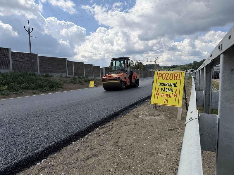 Řidiči se už na konci července projedou po nové části D3.