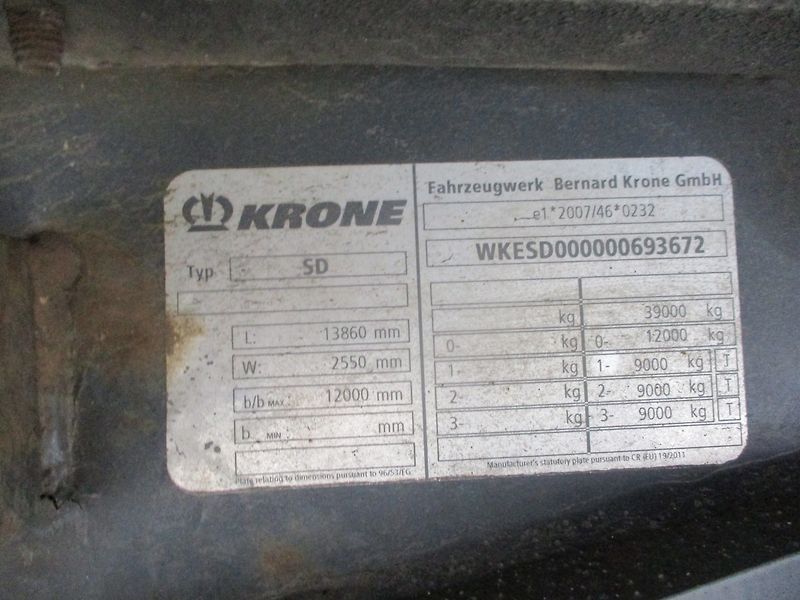 Krone SD 04 LowDeck - fotka 20 z 28