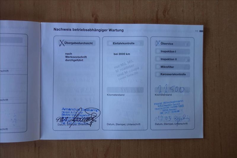 BMW Řada 3 318 Ci, SERVISNÍ KNIHA. - fotka 33 z 35