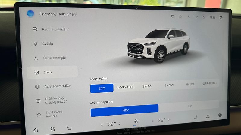 Chery TIGGO 9 PHEV (2026) 1,5T Unique - fotka 18 z 20