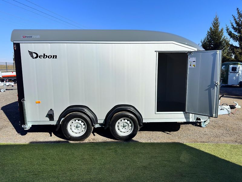 Debon (2026) C800, ALU bočnice, šedý - fotka 9 z 12