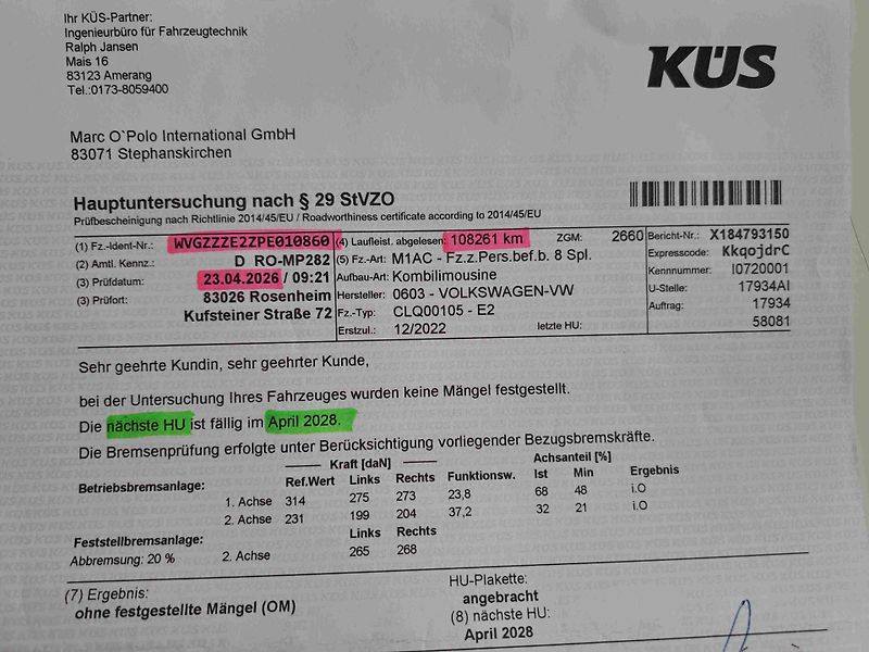Volkswagen ID.4 PRO PERFORMANCE  77kWh SOH-97% - fotka 19 z 22
