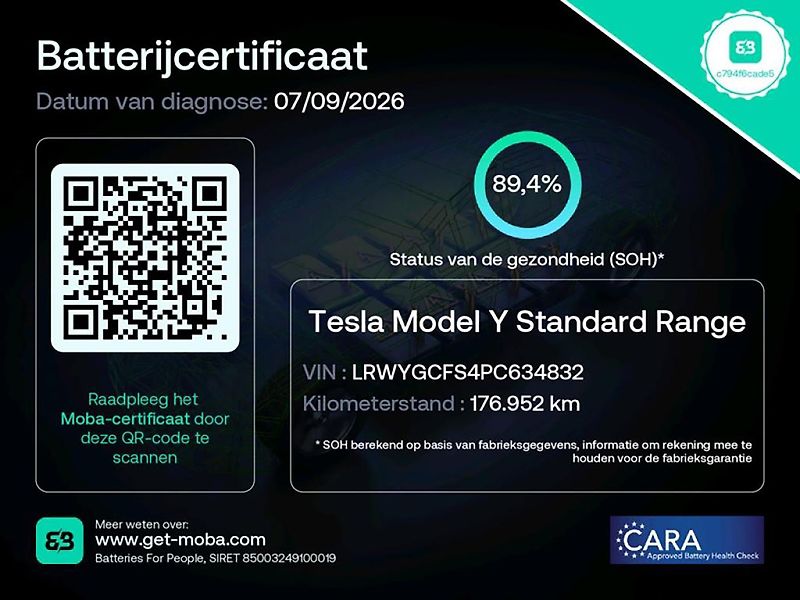 Tesla Model Y (2023) Standard Range RWD, LFP - fotka 9 z 11
