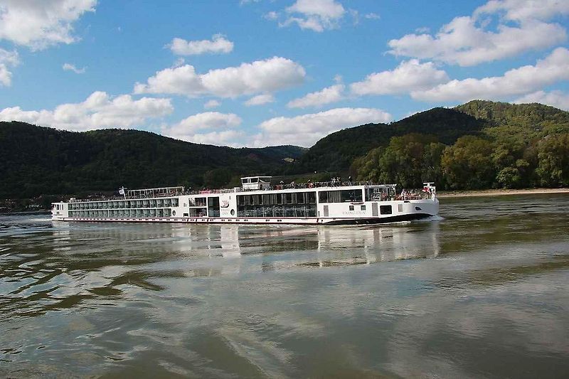 Jedno z nádherných městeček v údolí Wachau – Dürnstein.
