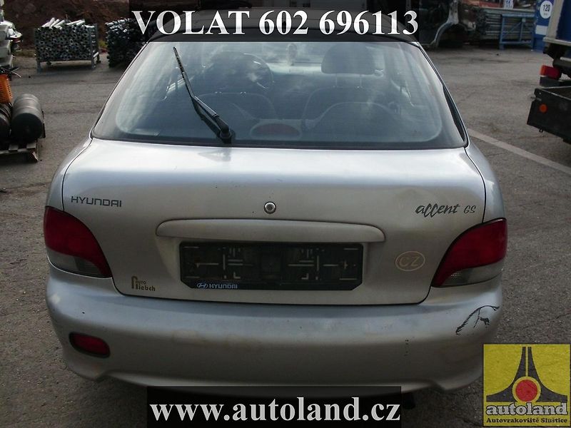 Hyundai Accent (1998) VOLAT 602 696113 - fotka 2 z 9