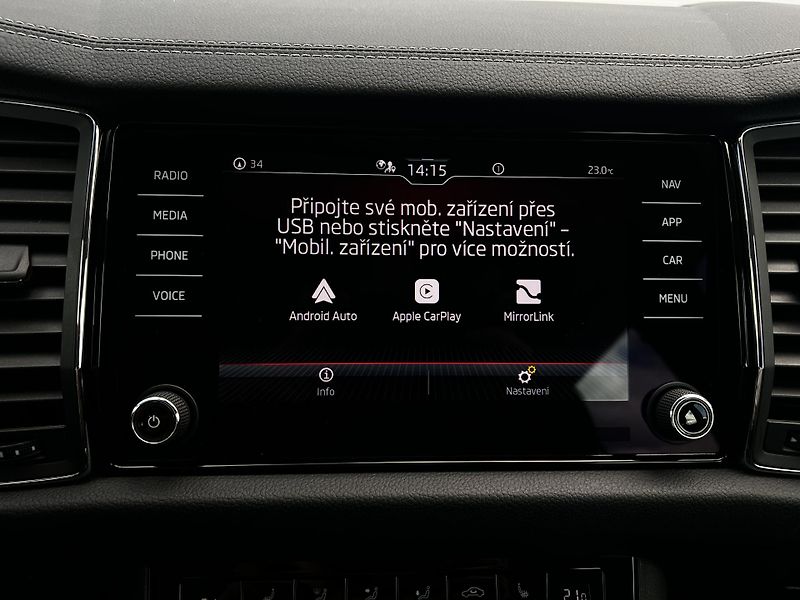 Škoda Kodiaq 1.5TSI 110kW LED, Kůže,TZ, DPH - fotka 15 z 24