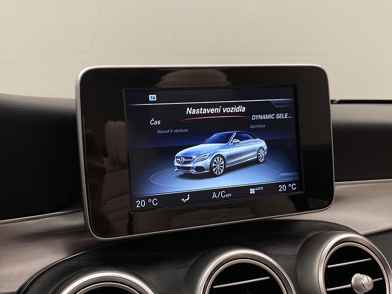 Mercedes-Benz Třídy C C220d CABRIO AUT CZ - fotka 44 z 58