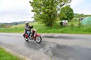 Historická vozidla a motorky projely v sobotu Českým lesem v rámci vyjížďky zvané Po pašeráckých stezkách.