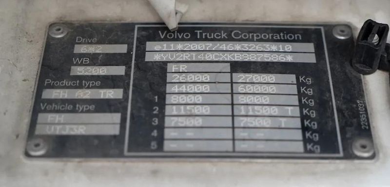 Volvo FH (2019) 500 6x2 shrnovačka EURO 6 - fotka 21 z 21