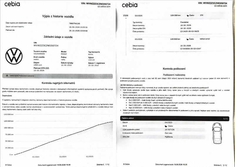 Volkswagen Passat 2,0 TDI DSG ELEGANCE 1.maj. ČR - fotka 50 z 50