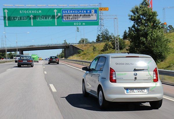 Škoda Citigo CNG.