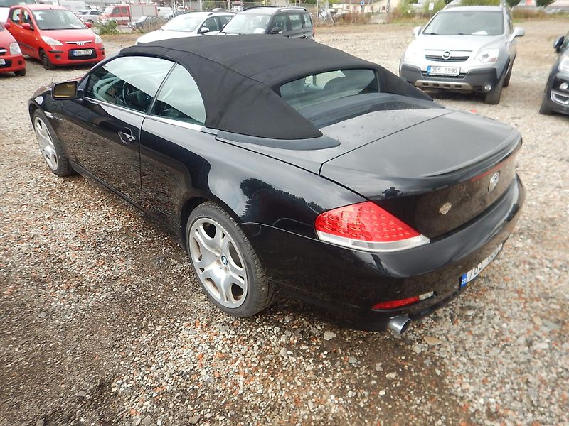 BMW Řada 6 645 CI, KABRIOLET, AUTOMAT - fotka 9 z 26