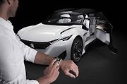 Koncept Peugeot Fractal.