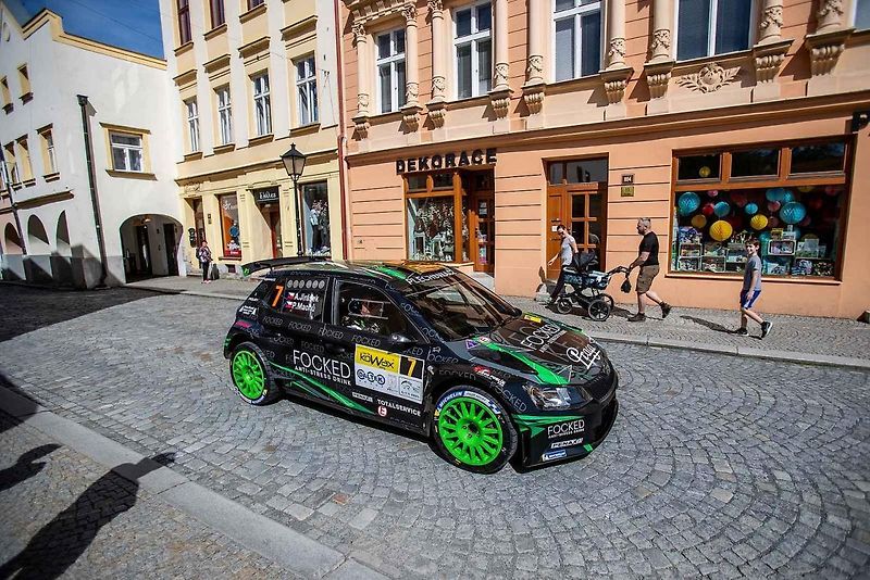 Rallysprintový závod KOWAX Valašská rally, 7. dubna 2024, Nový Jičín.