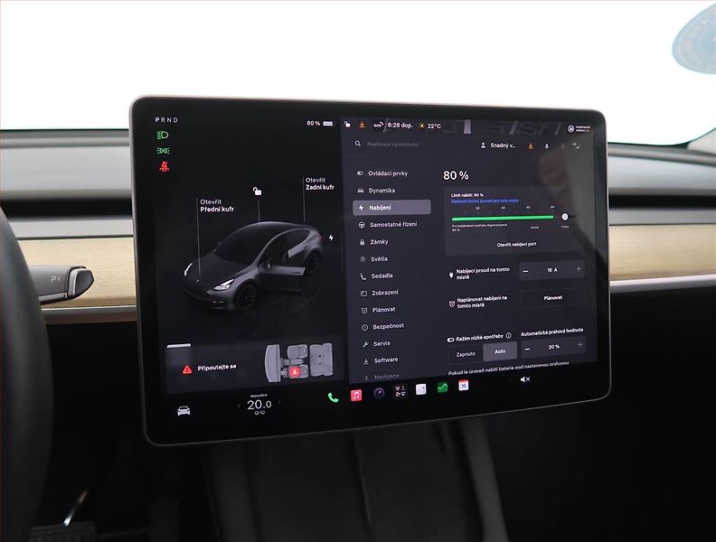 Tesla Model Y (2022) Long Range AWD 79kWh, SoH 89% - fotka 20 z 33