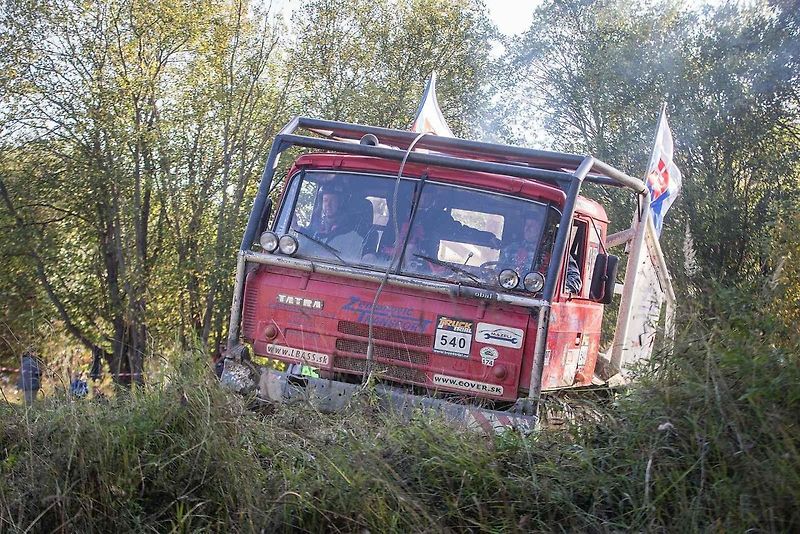 Trucktrial v Pístově u Jihlavy.