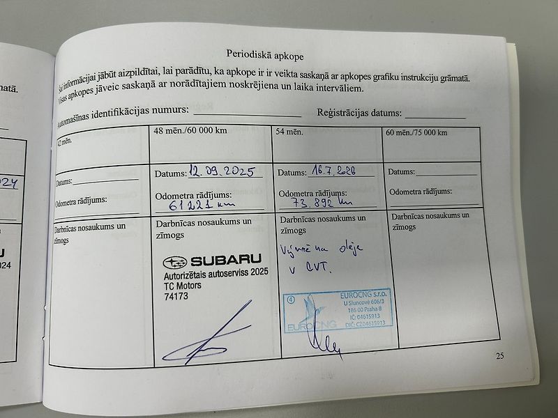 Subaru Outback (2021) 2.5 TOURING 2022 | Záruka - fotka 68 z 69