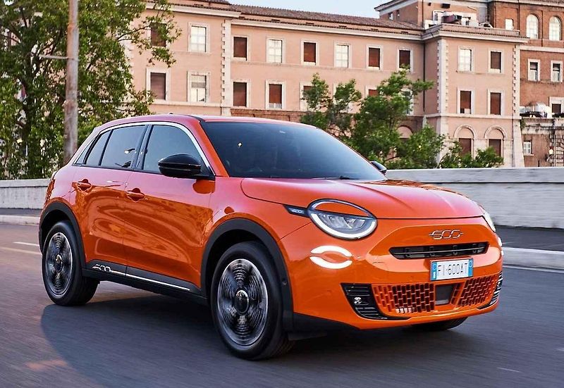 Fiat 500 hybrid.