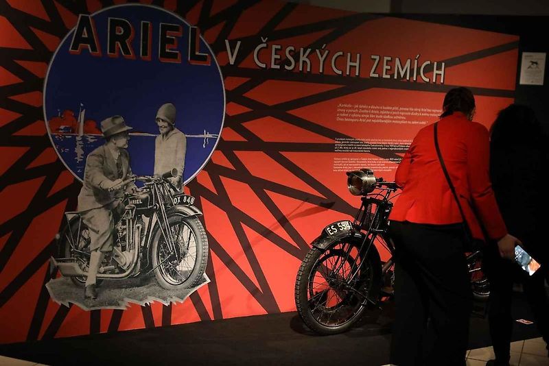 Technické muzeum v Brně otevřelo ve středu 24. ledna novou výstavu s názvem Ariel v českých zemích.