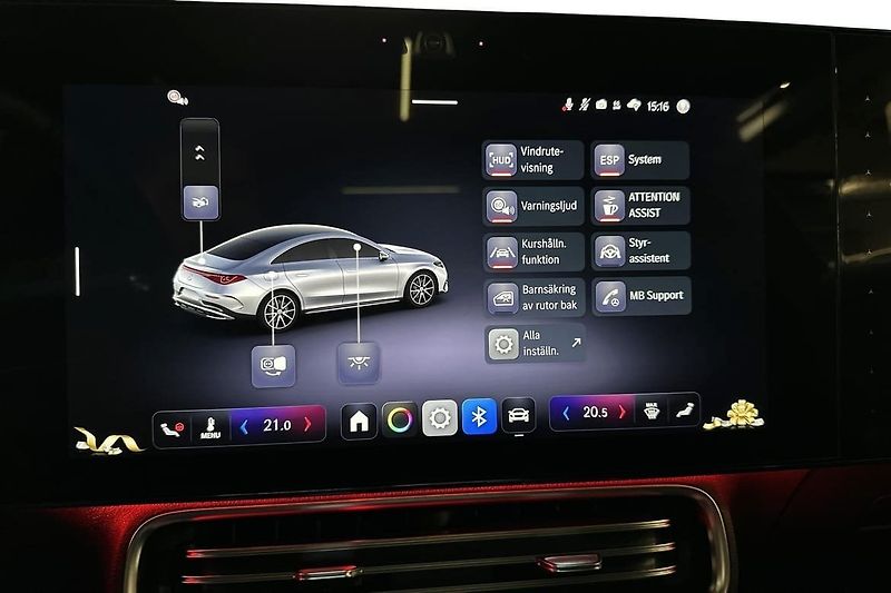 Mercedes-Benz CLA 350 4M AMG Pano 360 Burm HuD - fotka 23 z 25