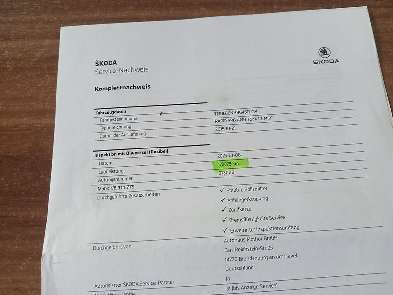 Škoda Rapid 1.2 TSI Spaceback 81kw odpočet - fotka 31 z 31