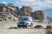 Se Suzuki Samurai na třetím Dakaru